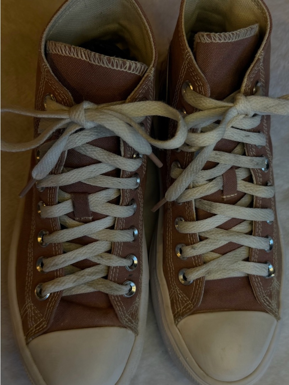 Converse Platform High Top Sneakers Women’s Pink Size 7.5